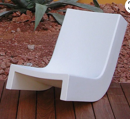 Slide outdoor rocking chair