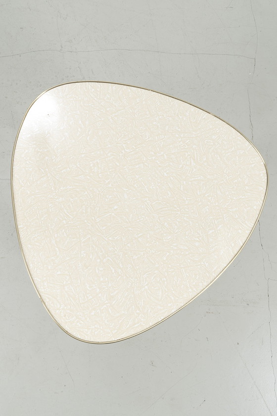 Image 1 of Triangular side table