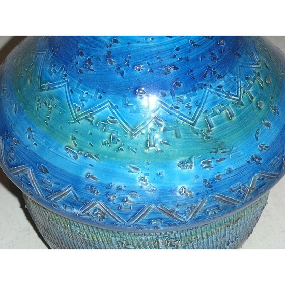 Image 1 of Vintage ceramic vase by Aldo Londi for Bitossi, 1960