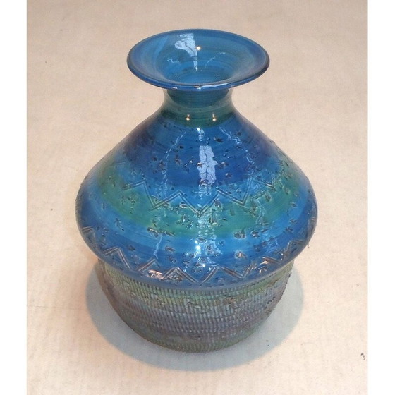 Image 1 of Vintage ceramic vase by Aldo Londi for Bitossi, 1960