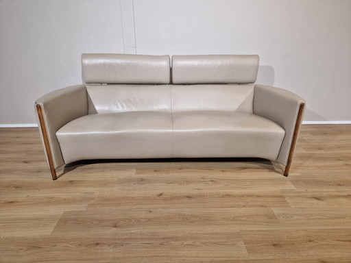 Leolux Goncharov 3 Seater Taupe Leather Design