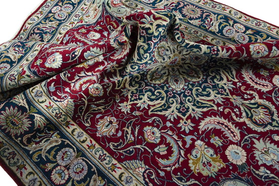 Image 1 of Hand-knotted Tabriz 30 Raj oriental rug - 285 X 210 Cm