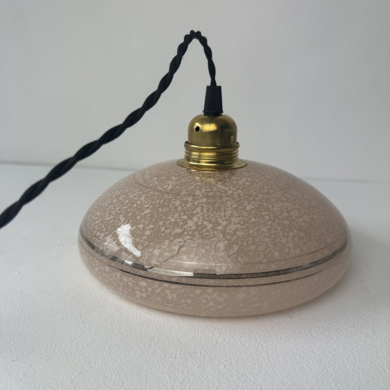 Image 1 of Antique Clichy Vintage Glass Floor Lamp