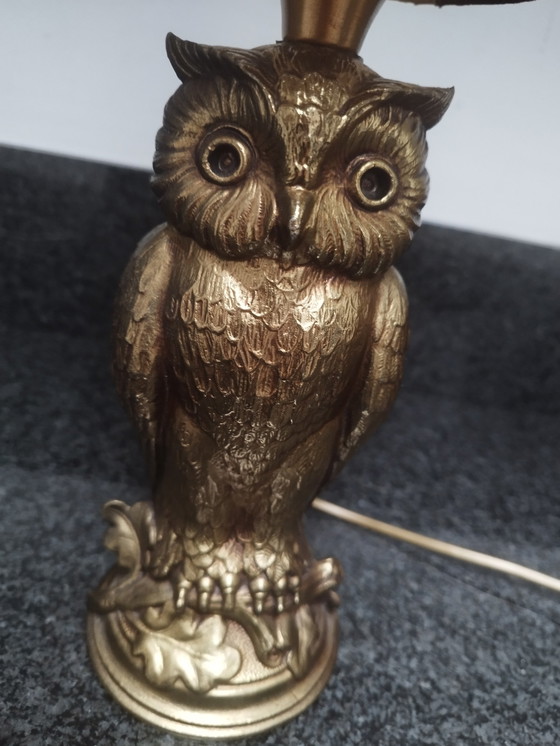 Image 1 of Loevsky and Loevsky table lamp owl