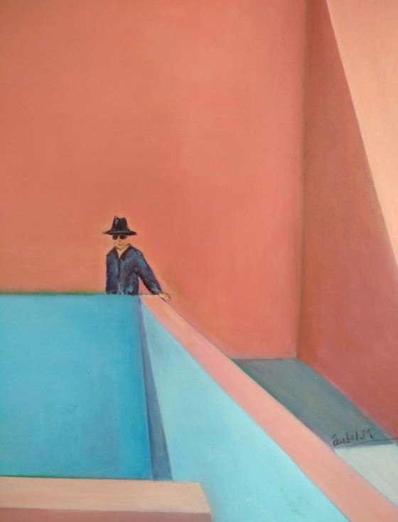 Image 1 of Acrylic On Wood- 60X80Cm