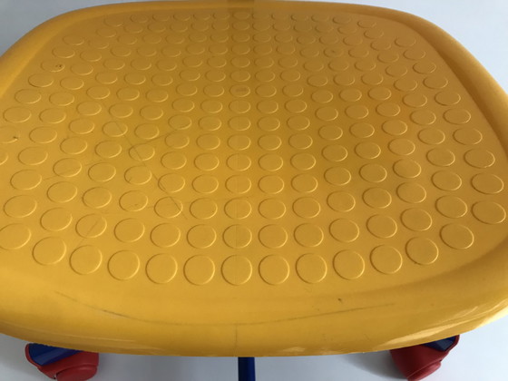 Image 1 of Vintage children's desk chair Desk chair Memphis style by Knut & Marianne Hagberg -.