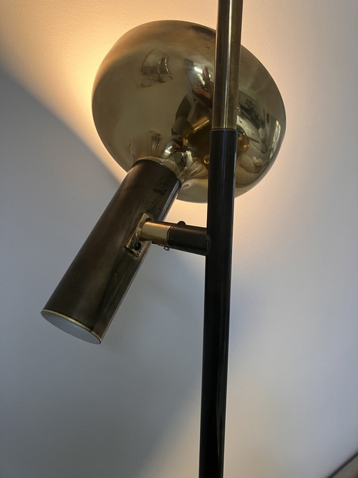 Vintage Design Brass Floor Lamp