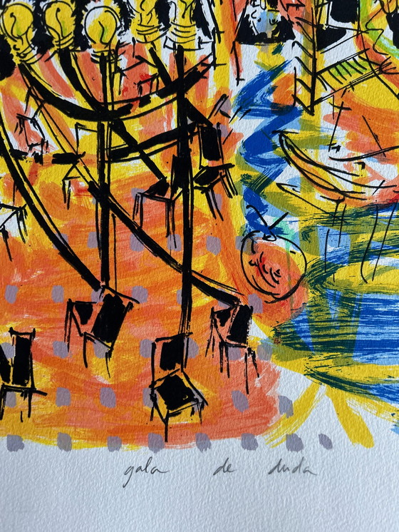 Image 1 of Screenprint Luis Penin - Gala De Duda