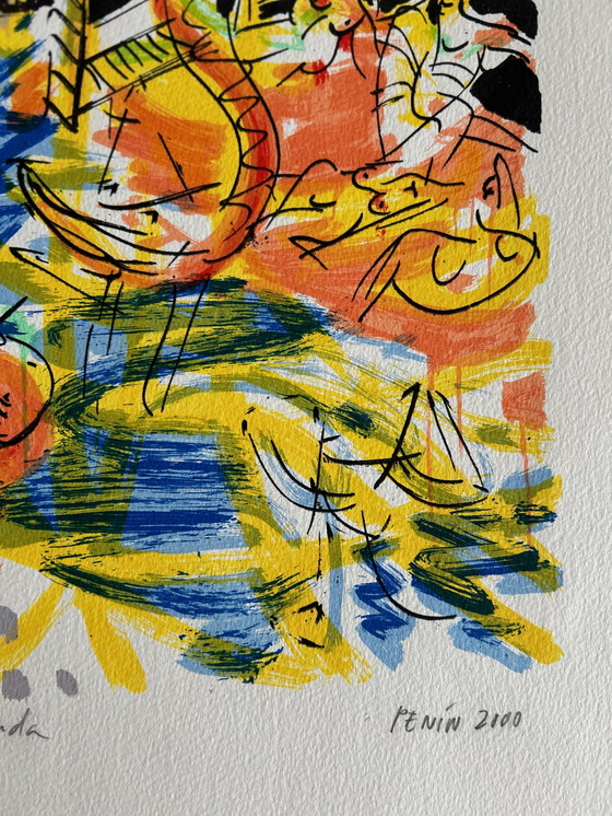 Image 1 of Screenprint Luis Penin - Gala De Duda