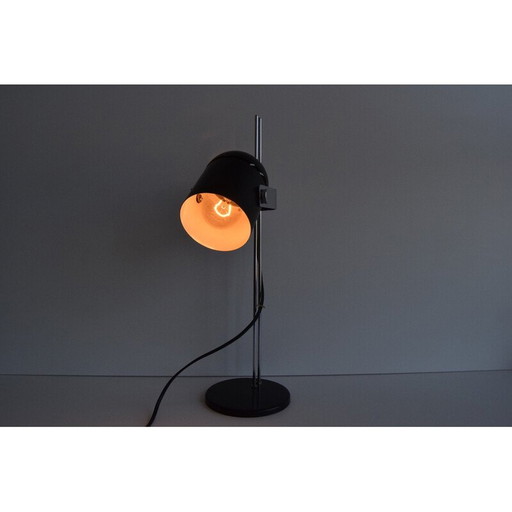 Lampada da tavolo vintage regolabile in metallo, cromata di Stanislav Indra per Combi Lux, Cecoslovacchia 1970