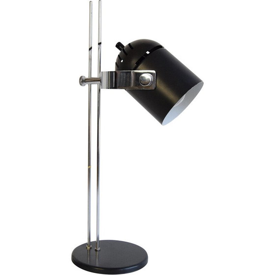 Image 1 of Vintage adjustable metal table lamp, chrome by Stanislav Indra for Combi Lux, Czechoslovakia 1970