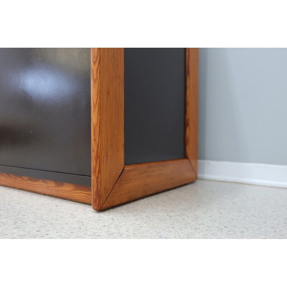 Image 1 of Vintage postmodern laminate and wood sideboard, 1970s