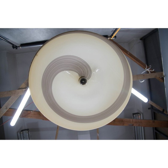 Image 1 of Vintage Murano glass pendant lamp, Italy 1980s