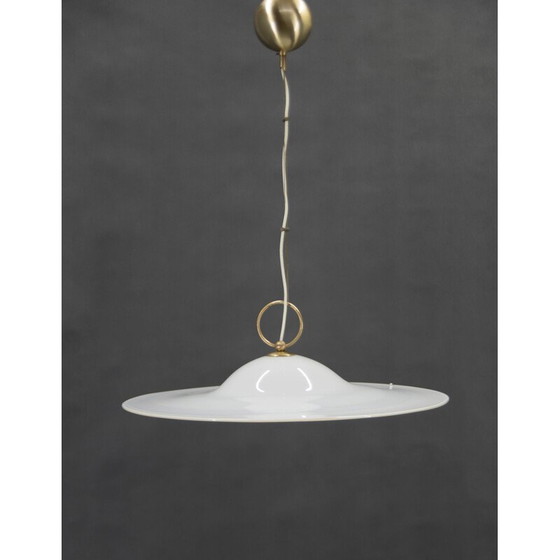 Image 1 of Vintage Murano glass pendant lamp, Italy 1980s
