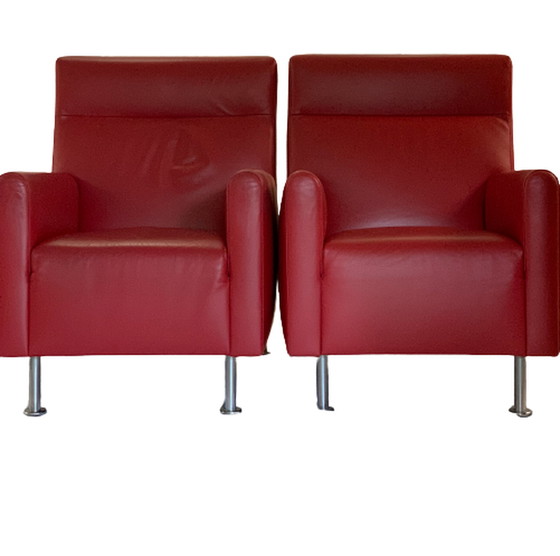 Image 1 of 2 x Leolux “Rooby” armchair