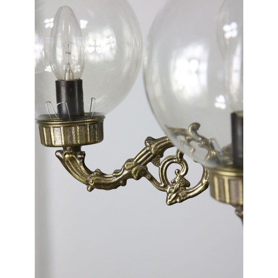 Image 1 of Vintage brass chandelier