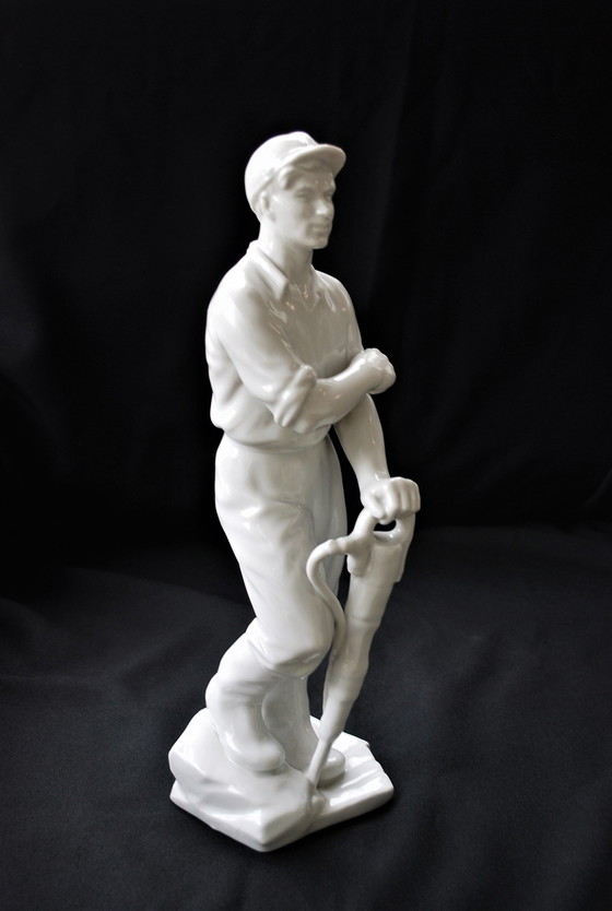 Image 1 of Jenő Hanzély - Miner - Herend Porcelain