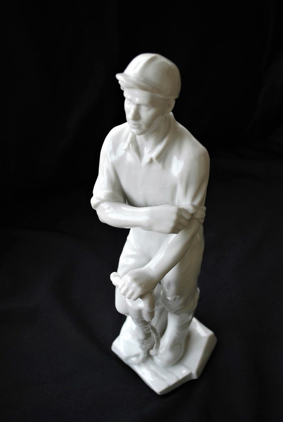 Image 1 of Jenő Hanzély - Miner - Herend Porcelain