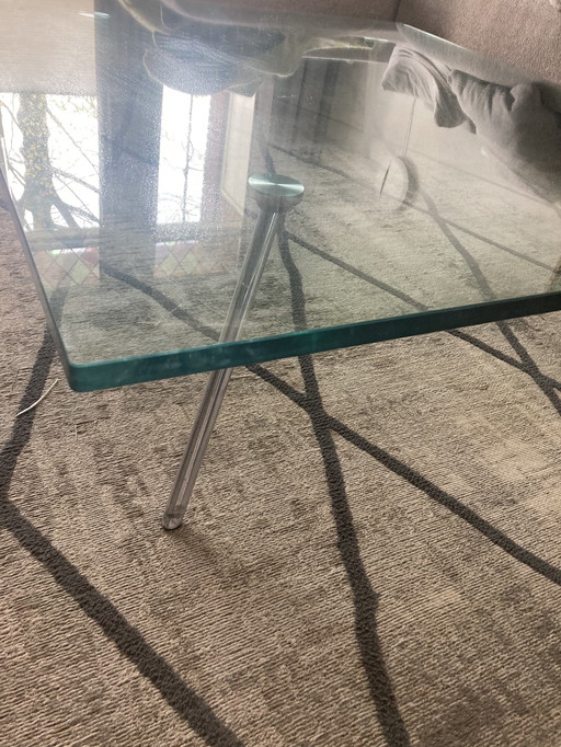 Maupertuus Square Coffee Table Glass