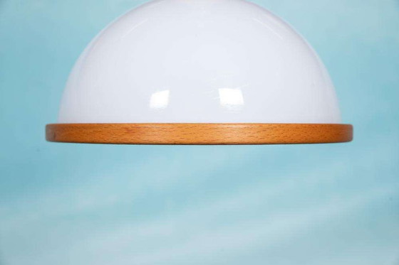 Image 1 of Lampe suspendue champignon de Bohème 1970