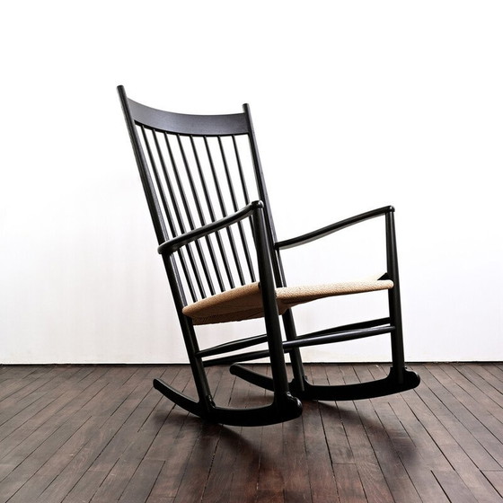 Image 1 of Vintage oak rocking chair by Hans Wegner for Frederica, 2020