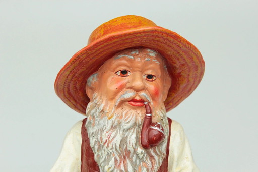 Large Heissner ceramic figurine "The Gardener"