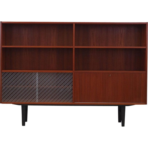 Teak bookcase, Danish design, 1970s, production: Denmark