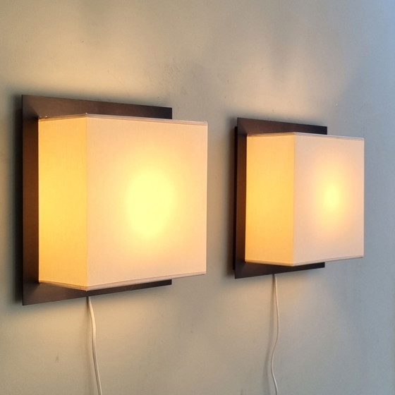 Image 1 of 2x Belgian Design Wall lamps