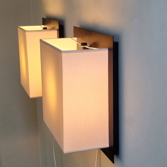 Image 1 of 2x Belgian Design Wall lamps