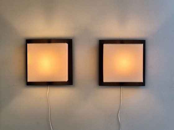 Image 1 of 2x Belgian Design Wall lamps