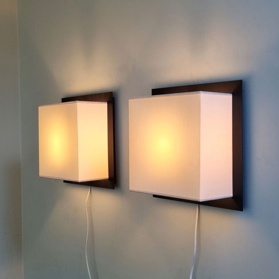 Image 1 of 2x Belgian Design Wall lamps