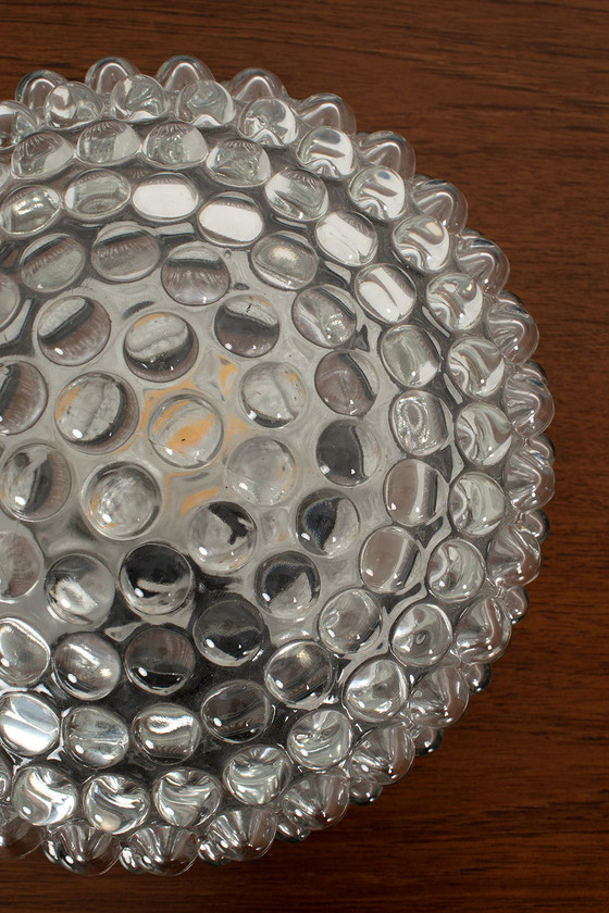 Image 1 of Model 5 New old stock ceiling lamp with crystal and bakelite