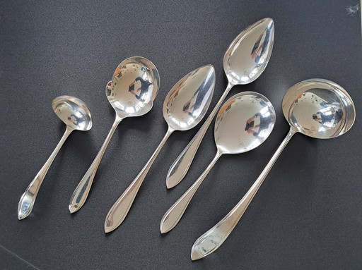 Silver Puntfilet Cutlery 2Th Grade Silver