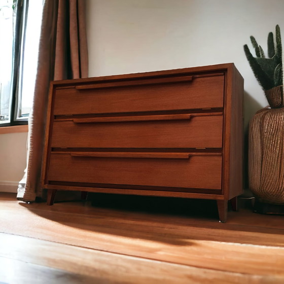 Image 1 of Mid Century shoe cabinet