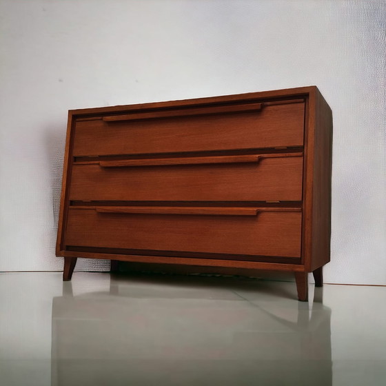 Image 1 of Mid Century shoe cabinet