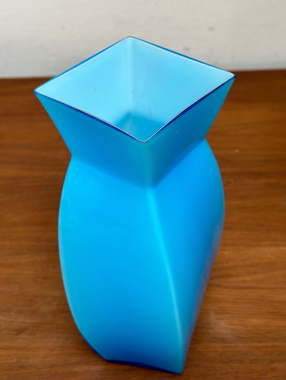 Image 1 of Opaline Vase Mouth Blown