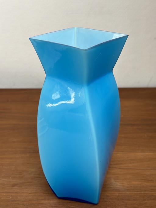 Opaline Vase Mouth Blown