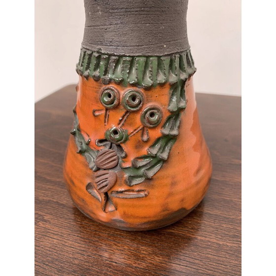 Image 1 of Lampada da tavolo vintage in ceramica di Thérèse Bataille Dour, Belgio