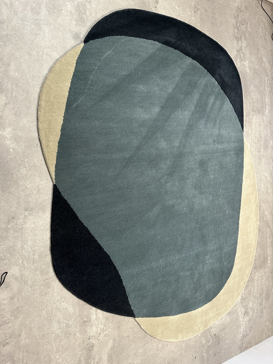 Image 1 of Rug Wool Brink En Campman Rudra Shape Petrol 190X250