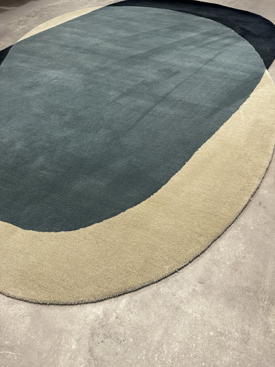 Image 1 of Rug Wool Brink En Campman Rudra Shape Petrol 190X250