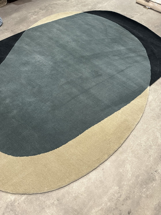 Image 1 of Rug Wool Brink En Campman Rudra Shape Petrol 190X250