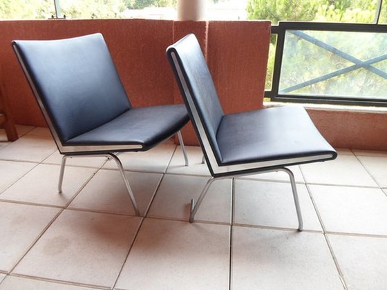 Image 1 of Vintage rvs skai armchair