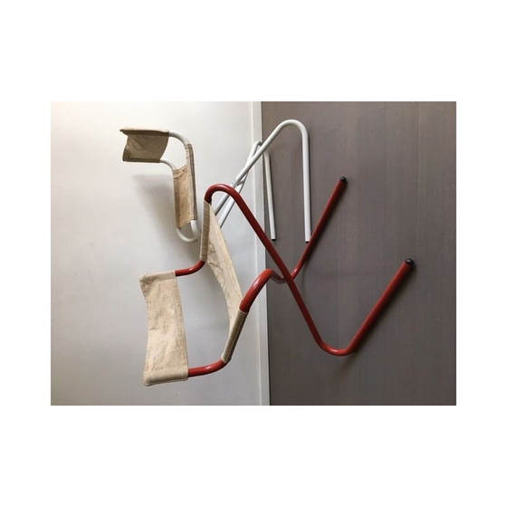 Image 1 of Pair of Vintage folding Bieffeplast Z-chair by Eric Magnussen, 1968