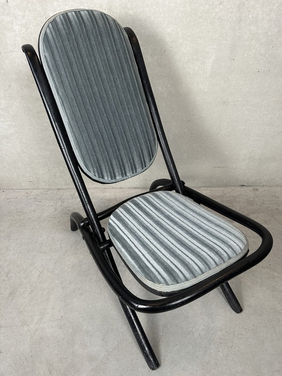 Image 1 of Antique folding chair Thonet - Kaminsessel