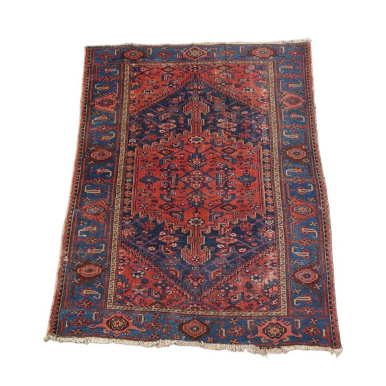 Image 1 of Oriental Hand Knotted Rug 182X136Cm