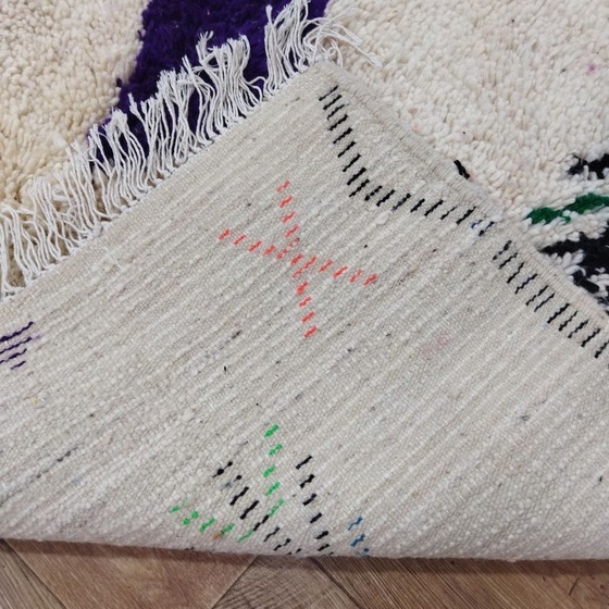 Image 1 of Moroccan Berber carpet in multicolored wool - Tappeto Berbero Marocchino Multicolore In Lana