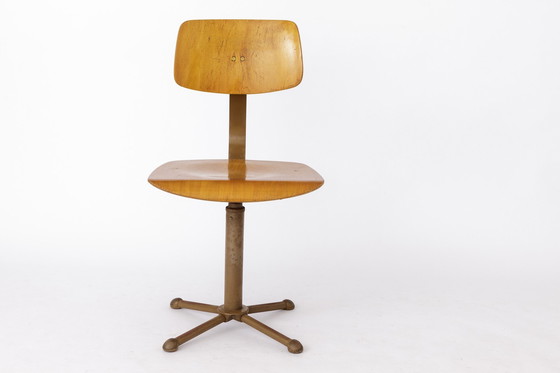 Image 1 of Industrial Desk Chair Approx 1950S.- Germany