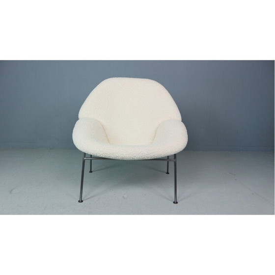 Image 1 of Vintage F555 armchair in metal and fabric by Pierre Paulin for Artifort, Netherlands 1960