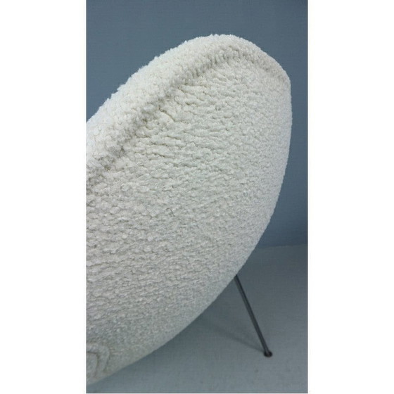 Image 1 of Vintage F555 armchair in metal and fabric by Pierre Paulin for Artifort, Netherlands 1960