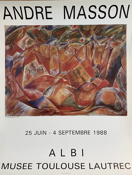 André Masson (1896-1987), La Carriere Bibemus,